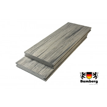 Террасная доска ДПК Bamberg Solid Fossiled, English Barnwood