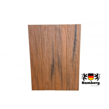 Террасная доска ДПК Bamberg Solid Fossiled, African Bubinga