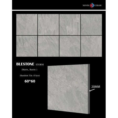 Керамогранит BLESTONE STORM MAT RUSTIC 60*60*2