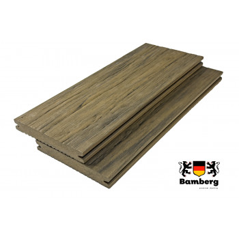 Террасная доска ДПК Bamberg Solid Fossiled, Lebanese Cedar
