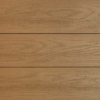 Террасная доска ДПК CM Decking Flax цвет тик 3000x138x20мм двусторонний структура дерева