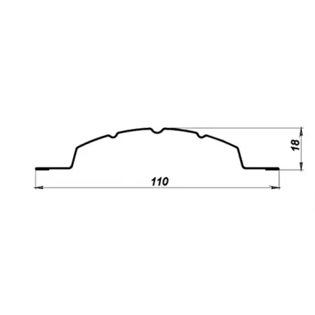 Штакет Modern 110мм